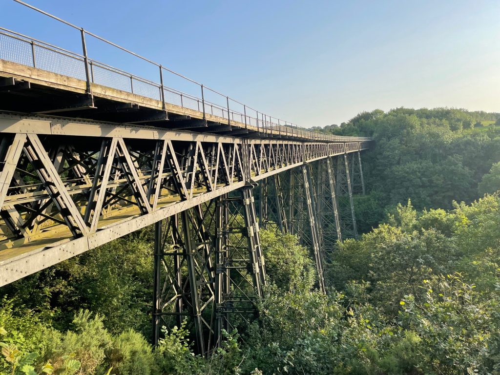 About Cycling the Granite Way meldon viaduct